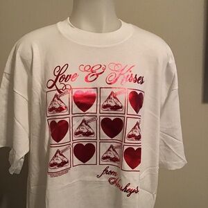 🔥Best offers, Vintage Hersey’s Tee, unisex, mint condition, like new, size XL